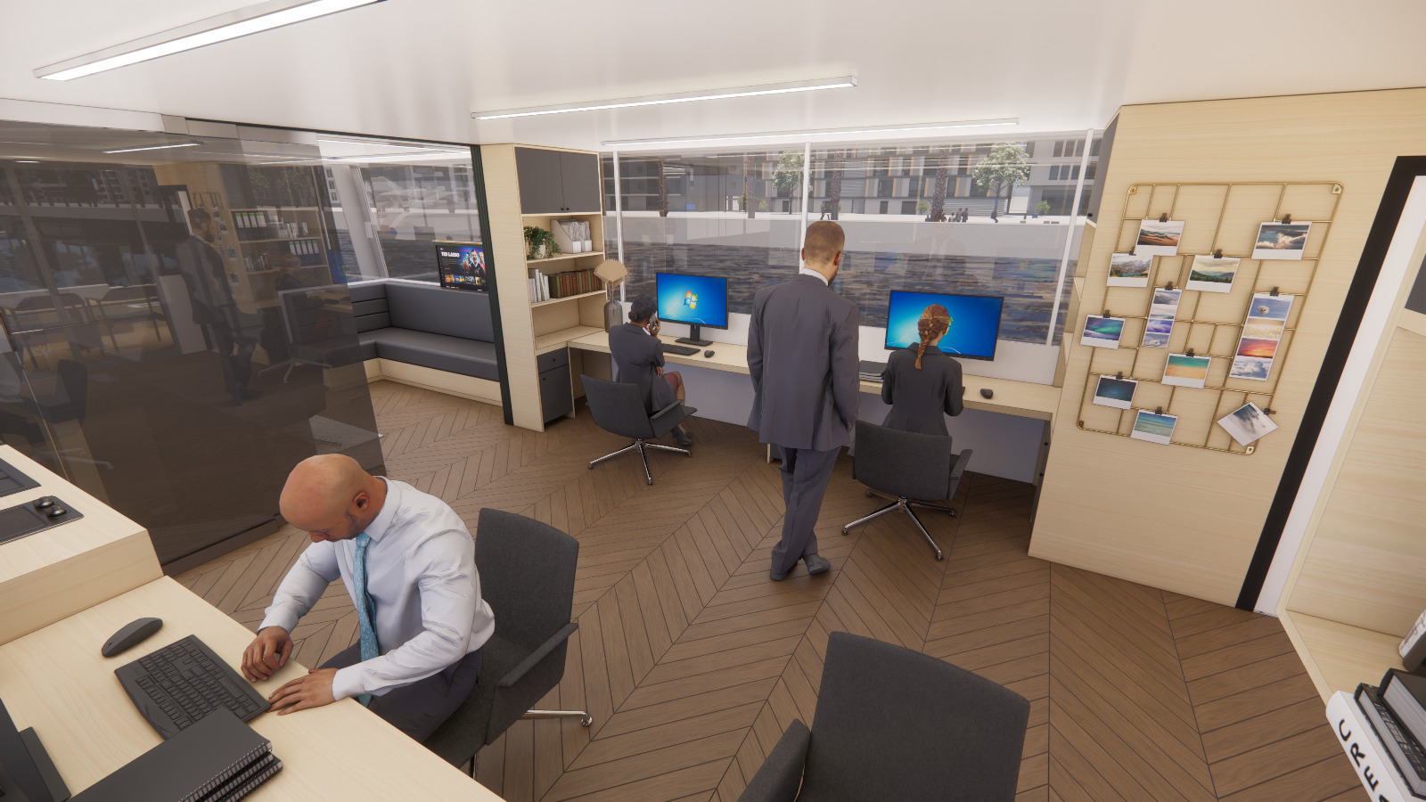 Blue King İç Mekan