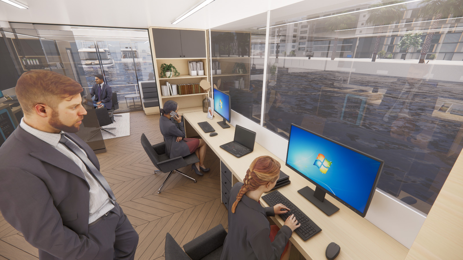 Blue King İç Mekan