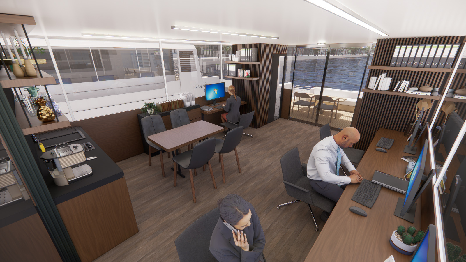 Blue King İç Mekan