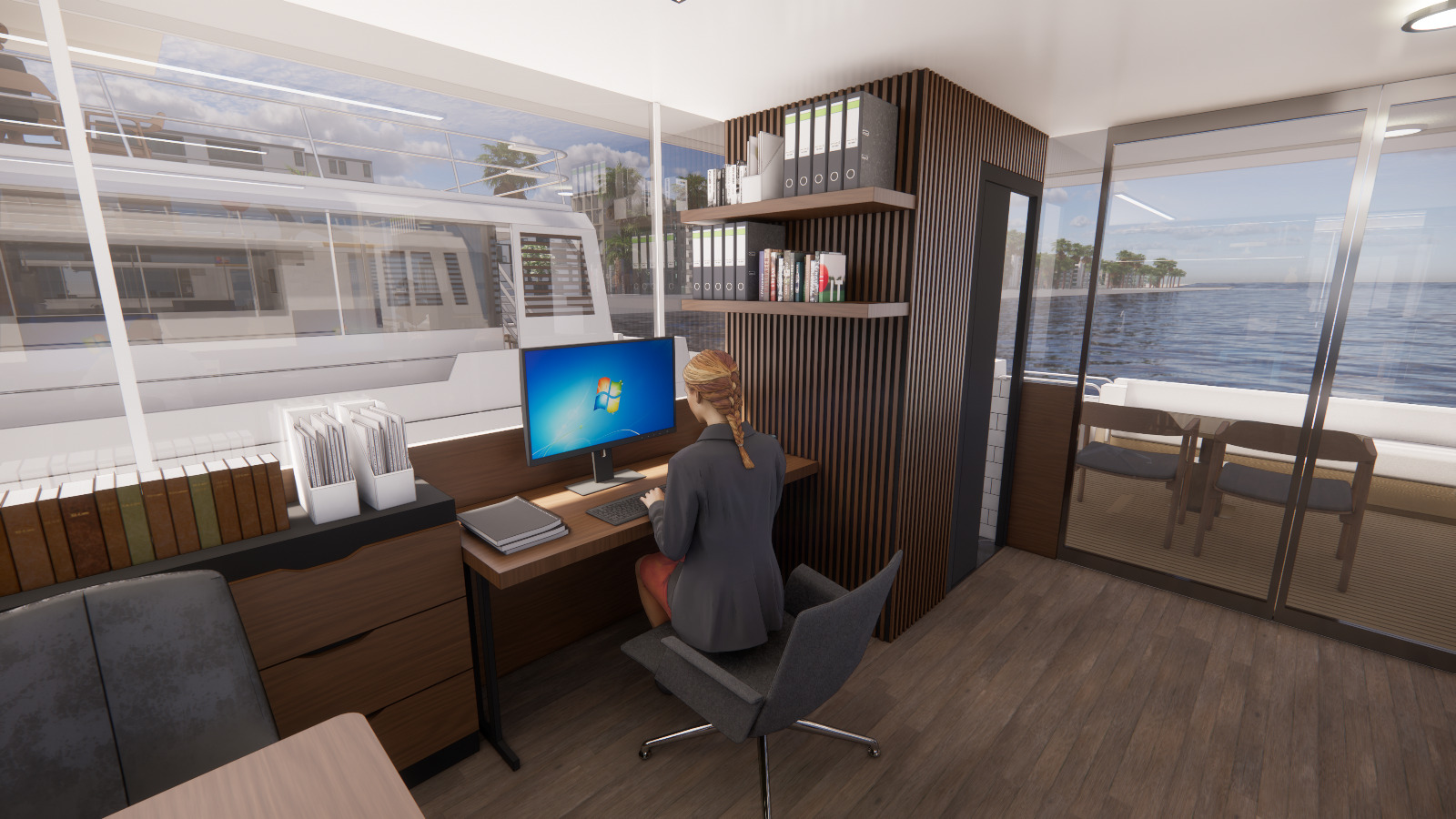 Blue King İç Mekan