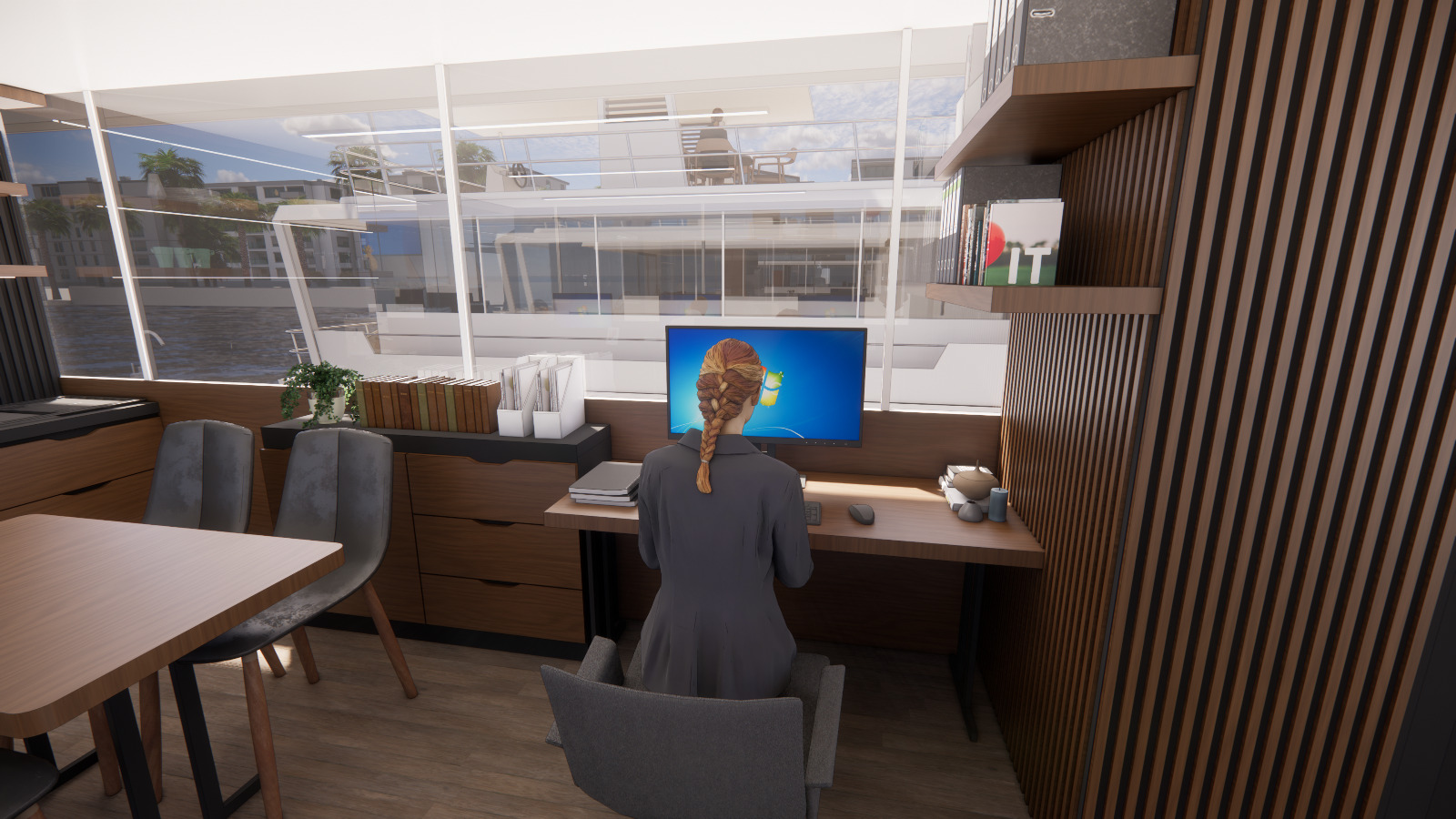 Blue King İç Mekan