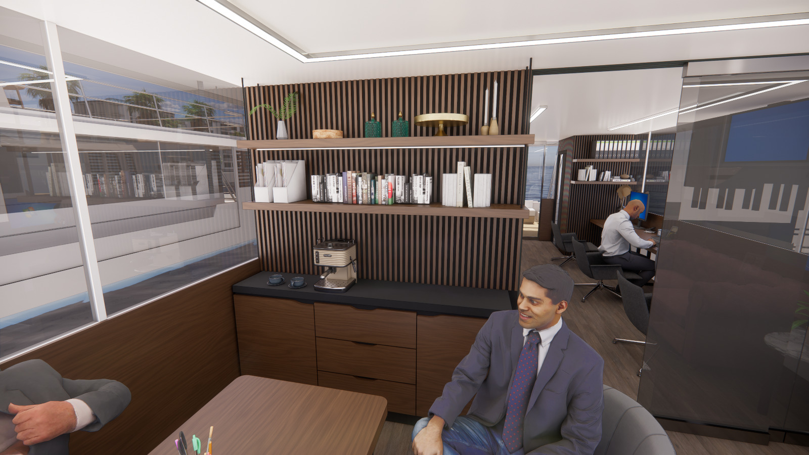 Blue King İç Mekan