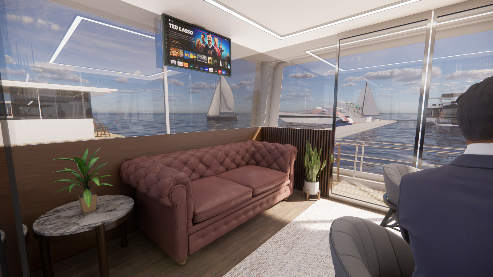 Blue King İç Mekan