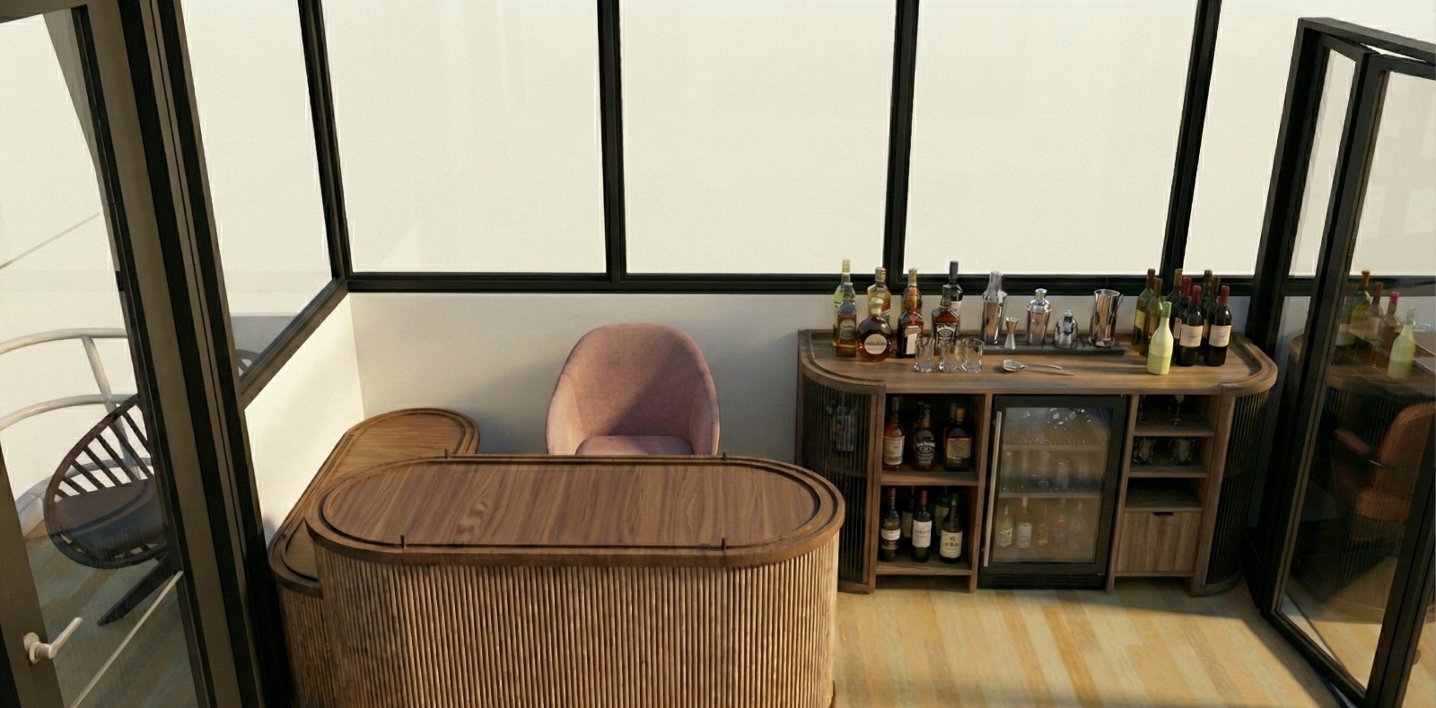 Blue King İç Mekan