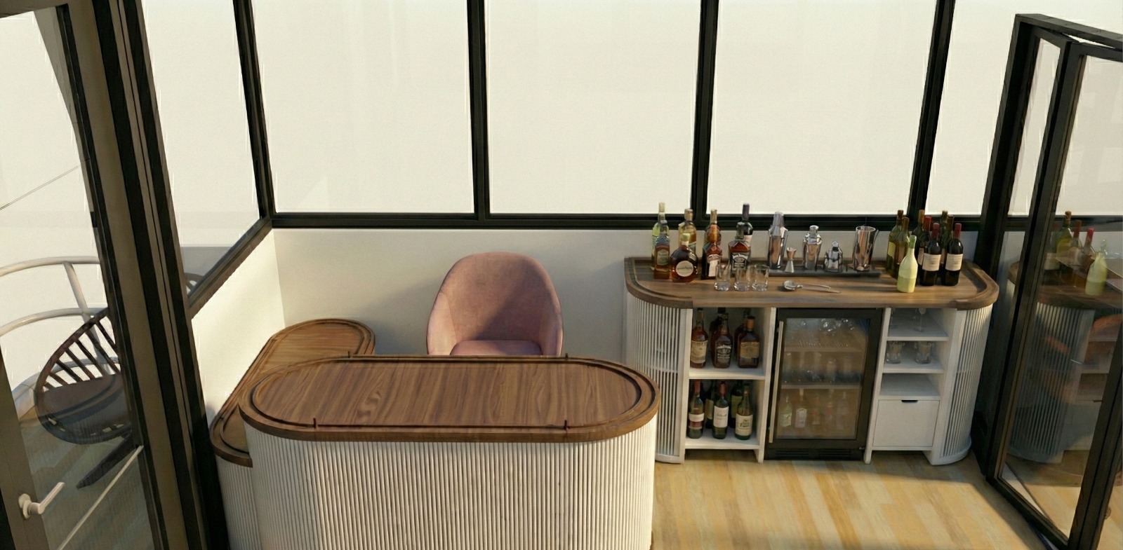 Blue King İç Mekan