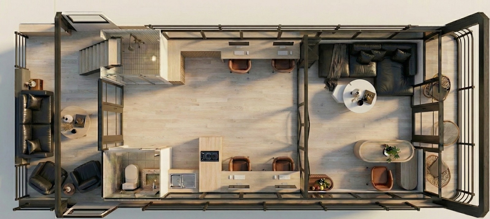 Blue King İç Mekan