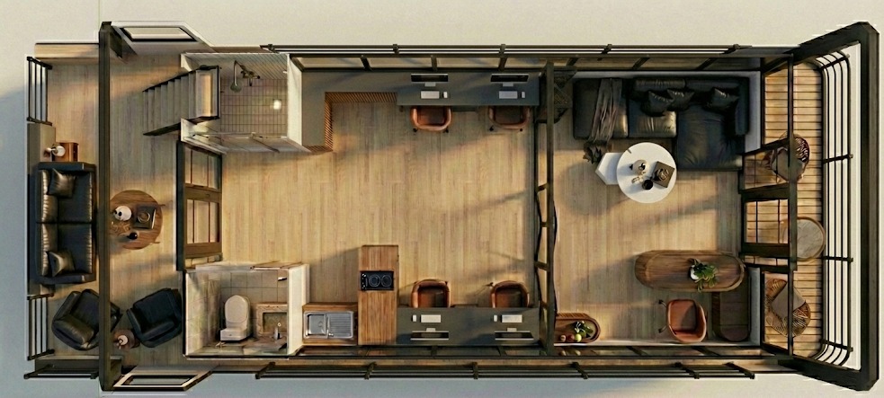 Blue King İç Mekan